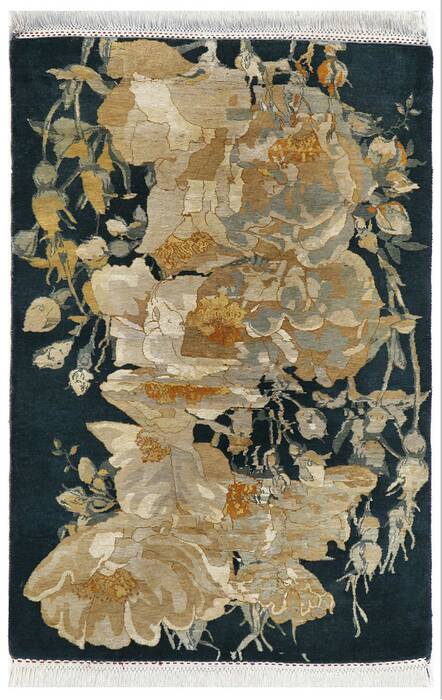 Jaipur Blue Hand Knotted 30 X 46  Area Rug 901-75543 Image 0