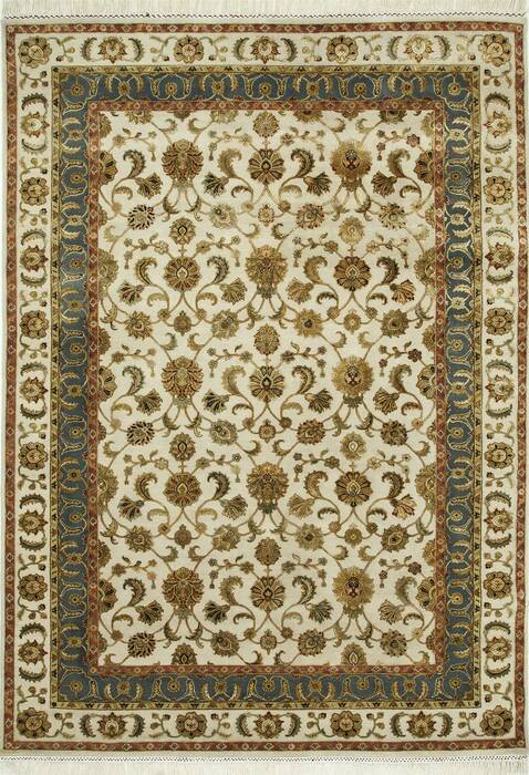 Jaipur White Hand Knotted 30 X 50  Area Rug 901-75547 Image 0