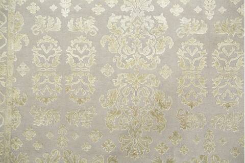 Jaipur Grey Hand Knotted 30 X 50  Area Rug 901-75550 Image 1