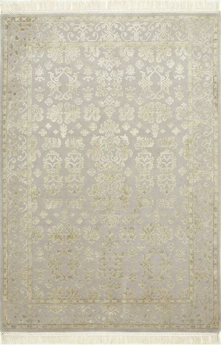Jaipur Grey Hand Knotted 30 X 50  Area Rug 901-75550 Image 0