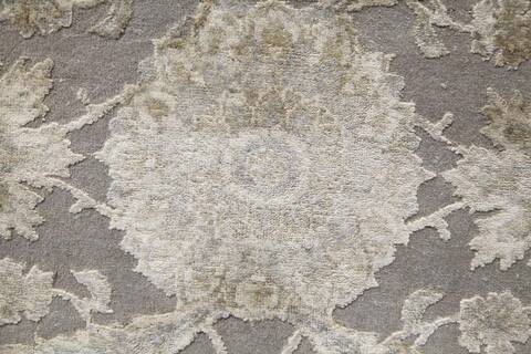 Jaipur Grey Hand Knotted 40 X 60  Area Rug 901-75551 Image 1