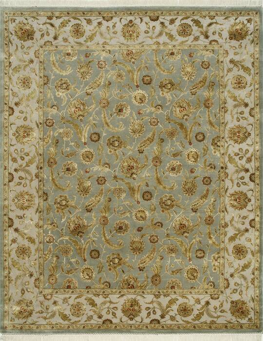 Jaipur Blue Hand Knotted 40 X 60  Area Rug 901-75553 Image 0