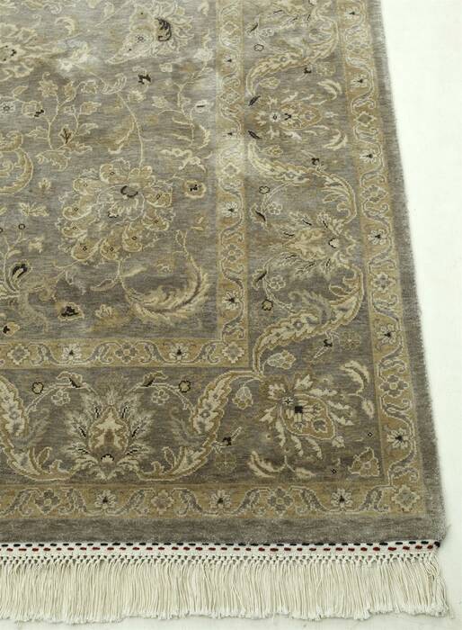 Jaipur Grey Hand Knotted 60 X 90  Area Rug 901-75572 Image 2
