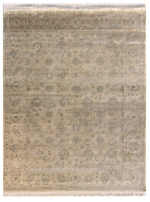 Jaipur Brown Hand Knotted 80 X 100  Area Rug 901-75587 Image 0