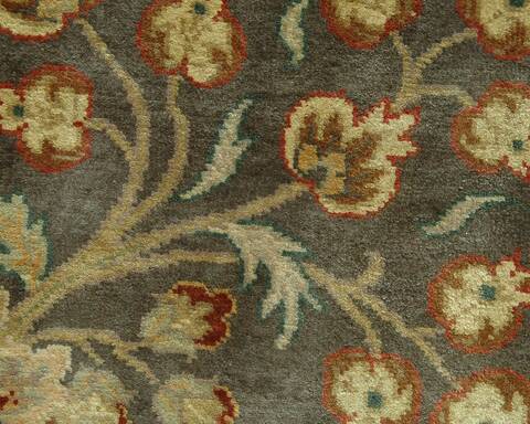 Jaipur Multicolor Hand Knotted 80 X 100  Area Rug 901-75591 Image 1