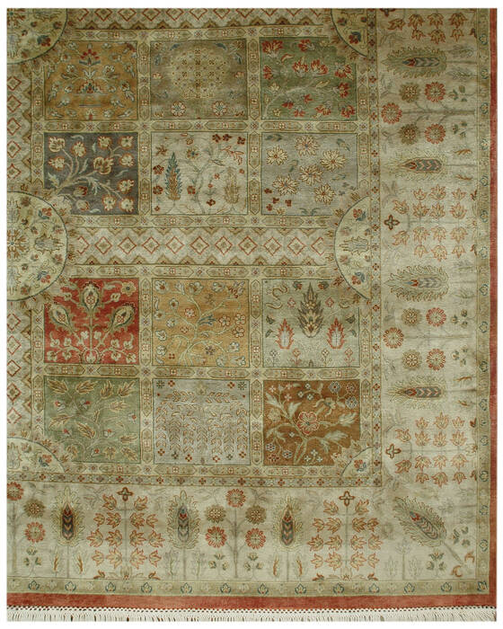Jaipur Multicolor Hand Knotted 80 X 100  Area Rug 901-75591 Image 2