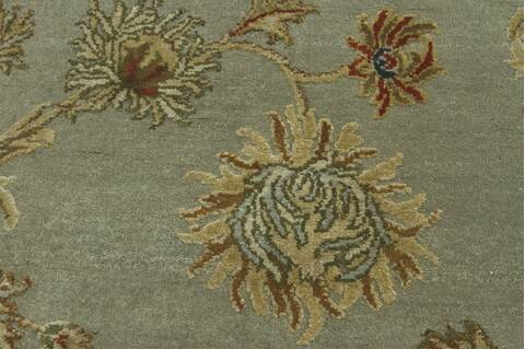 Jaipur Blue Hand Knotted 66 X 910  Area Rug 901-75601 Image 1