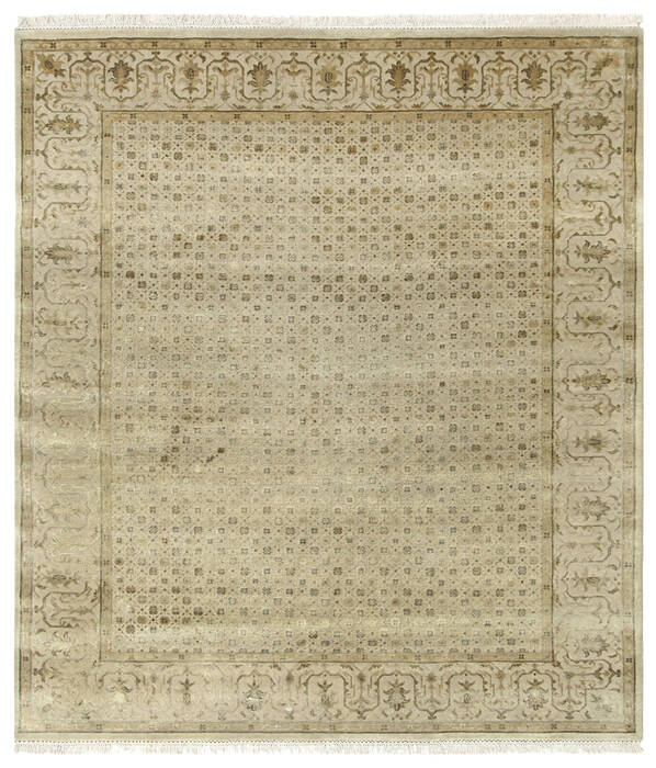 Jaipur Beige Hand Knotted 80 X 100  Area Rug 901-75620 Image 0