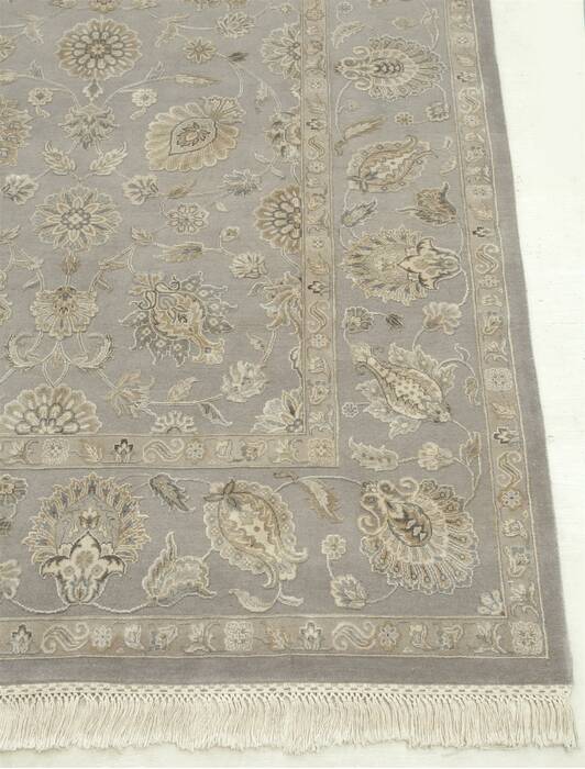 Jaipur Grey Hand Knotted 40 X 60  Area Rug 901-75629 Image 2