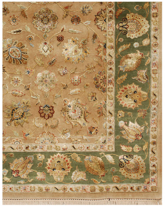 Jaipur Brown Hand Knotted 40 X 60  Area Rug 901-75631 Image 2