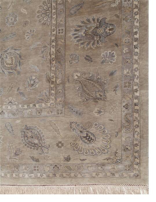 Jaipur Brown Hand Knotted 66 X 910  Area Rug 901-75635 Image 2
