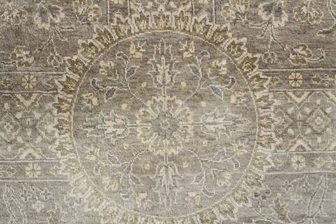 Jaipur Grey Hand Knotted 66 X 910  Area Rug 901-75638 Image 1
