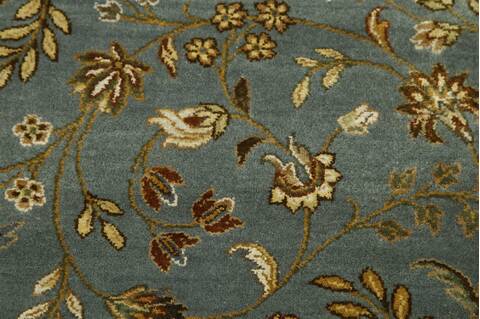 Jaipur Blue Hand Knotted 80 X 100  Area Rug 901-75639 Image 1