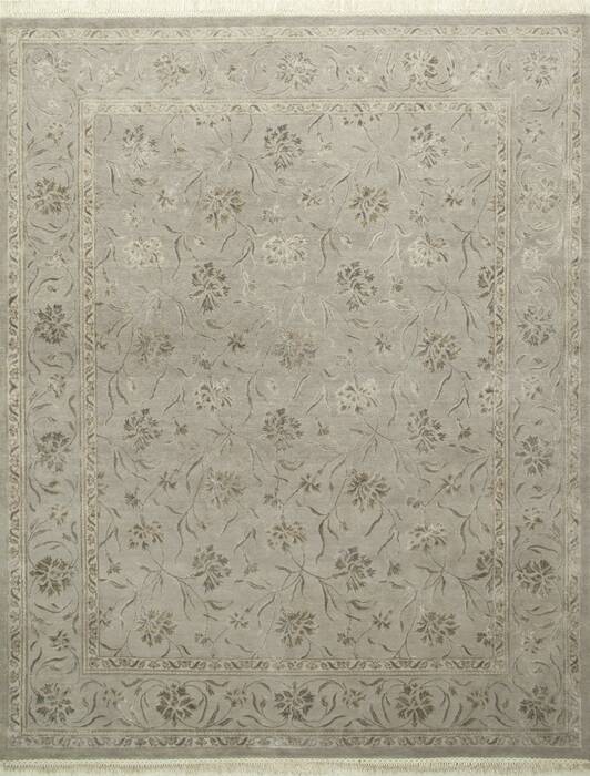 Jaipur Grey Hand Knotted 66 X 910  Area Rug 901-75651 Image 0
