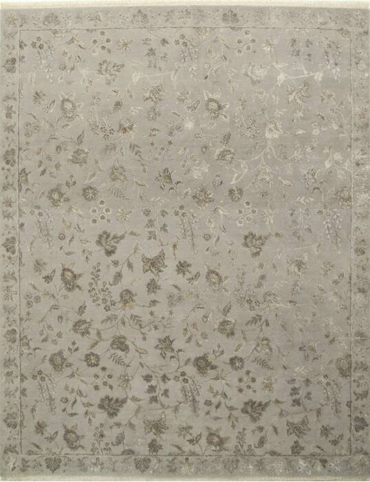 Jaipur Grey Hand Knotted 66 X 910  Area Rug 901-75652 Image 0