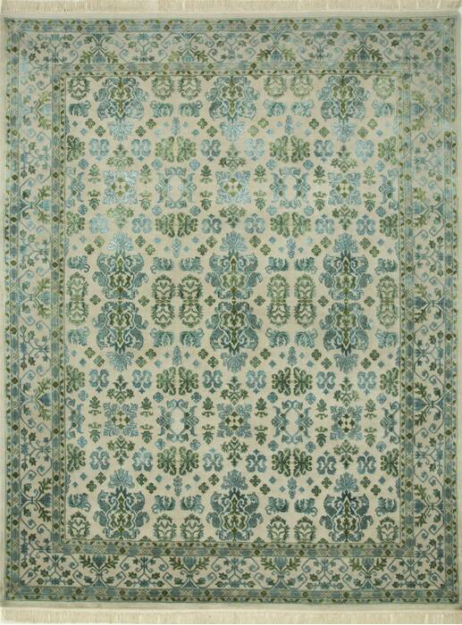 Jaipur Beige Hand Knotted 80 X 100  Area Rug 901-75668 Image 0