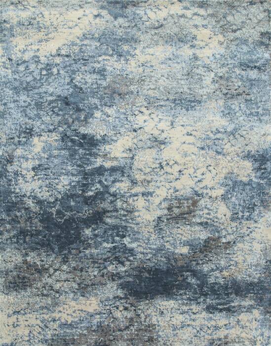 Jaipur Blue Hand Knotted 80 X 100  Area Rug 901-75669 Image 0