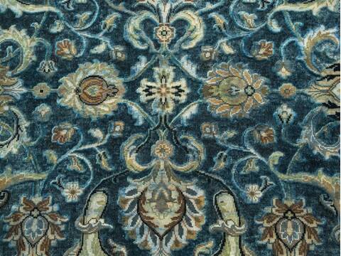Jaipur Blue Hand Knotted 80 X 100  Area Rug 901-75674 Image 1