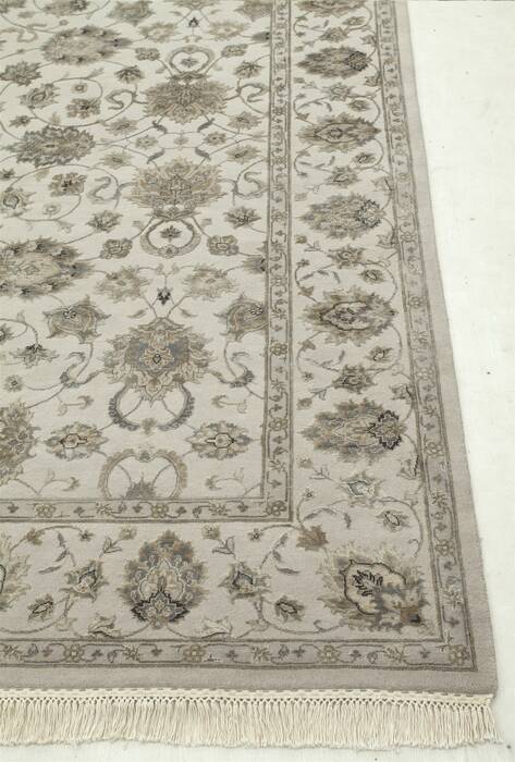 Jaipur White Hand Knotted 80 X 100  Area Rug 901-75675 Image 2