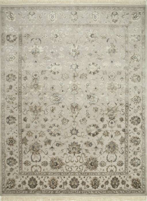 Jaipur White Hand Knotted 80 X 100  Area Rug 901-75675 Image 0