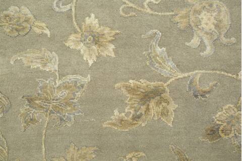 Jaipur Grey Hand Knotted 66 X 910  Area Rug 901-75687 Image 1