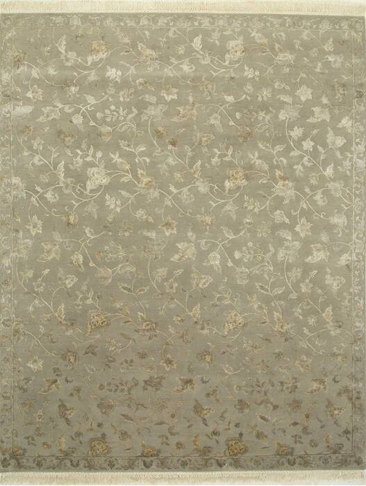 Jaipur Grey Hand Knotted 66 X 910  Area Rug 901-75687 Image 0