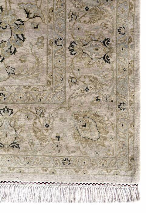 Jaipur Beige Hand Knotted 60 X 90  Area Rug 901-75689 Image 2