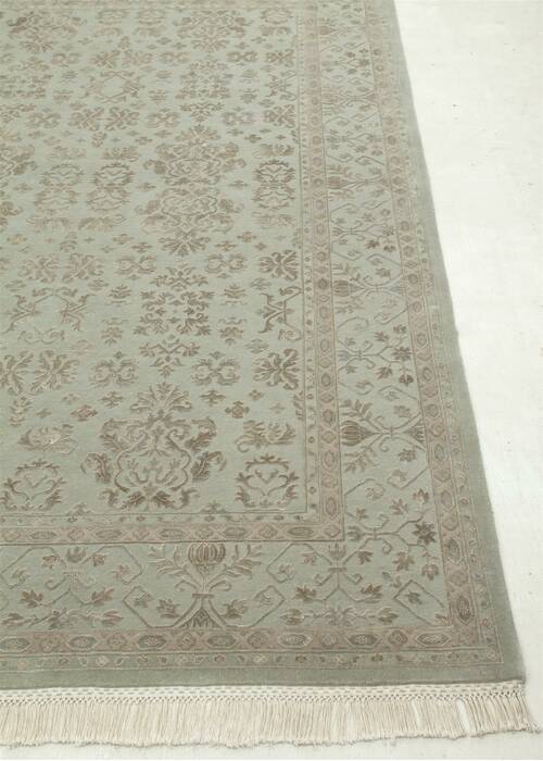 Jaipur Grey Hand Knotted 80 X 100  Area Rug 901-75694 Image 2