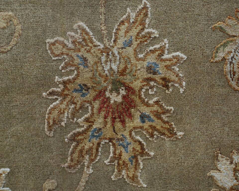 Jaipur Green Hand Knotted 80 X 100  Area Rug 901-75703 Image 1