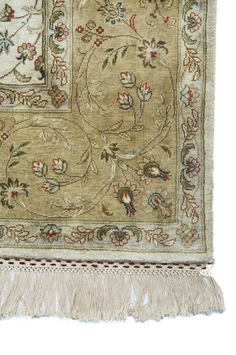 Jaipur White Hand Knotted 66 X 910  Area Rug 901-75712 Image 2