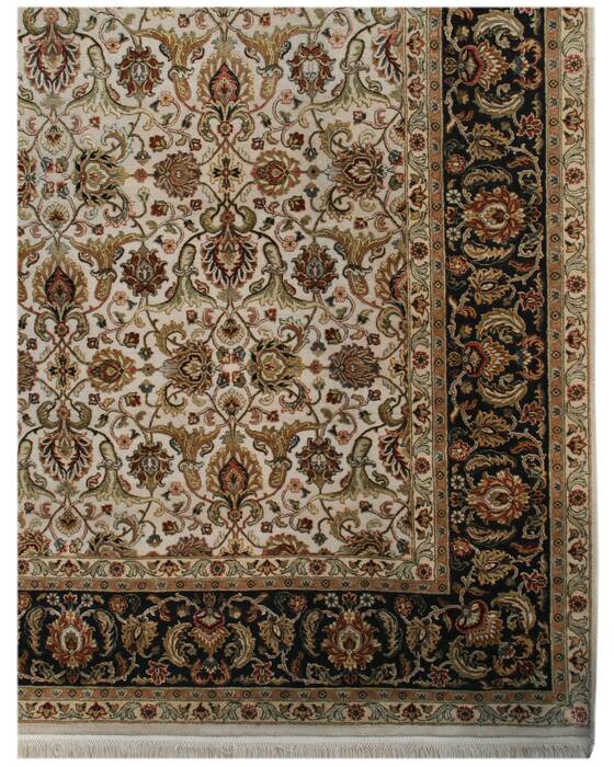 Jaipur Beige Hand Knotted 66 X 910  Area Rug 901-75716 Image 2