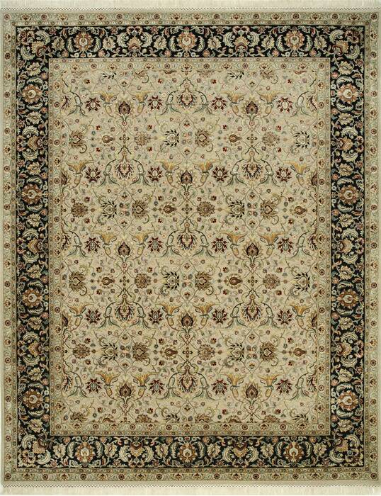 Jaipur Beige Hand Knotted 66 X 910  Area Rug 901-75716 Image 0