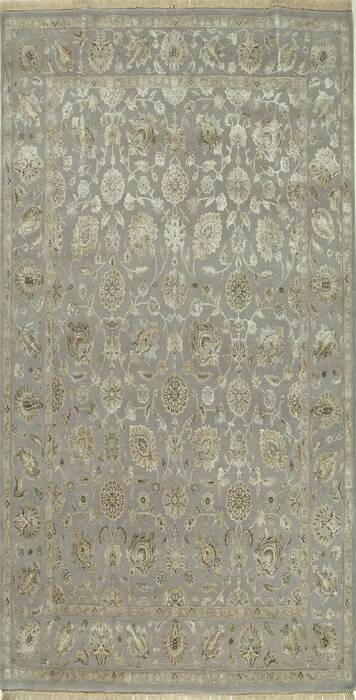 Jaipur Grey Runner Hand Knotted 26 X 80  Area Rug 901-75800 Image 0