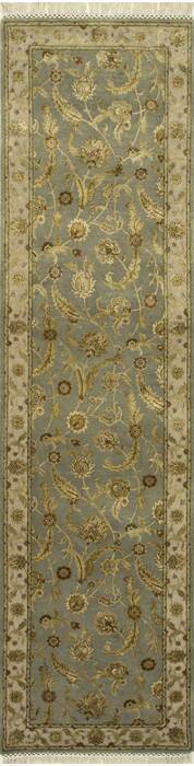 Jaipur Grey Runner Hand Knotted 26 X 80  Area Rug 901-75807 Image 0