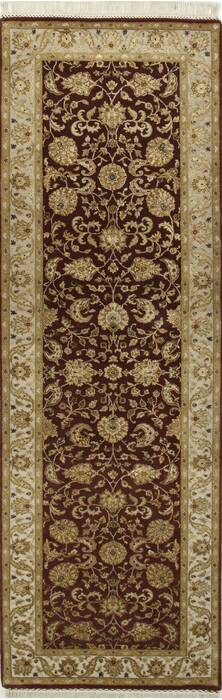 Jaipur Red Runner Hand Knotted 30 X 133  Area Rug 901-75810 Image 0