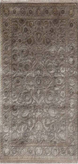 Jaipur Grey Runner Hand Knotted 30 X 133  Area Rug 901-75813 Image 0