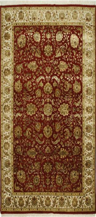 Jaipur Red Runner Hand Knotted 30 X 910  Area Rug 901-75821 Image 0