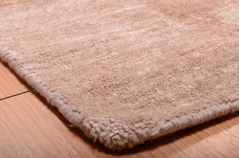 Modern Beige Hand Knotted 1111 X 1410  Area Rug 100-75841 Image 16