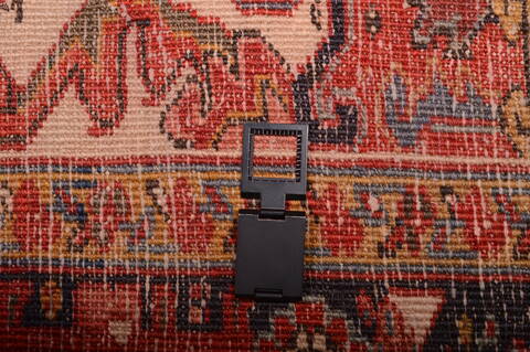 Heriz Red Hand Knotted 710 X 113  Area Rug 100-75842 Image 7