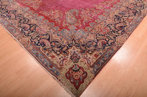 Kerman Red Hand Knotted 911 X 164  Area Rug 100-75892 Image 10