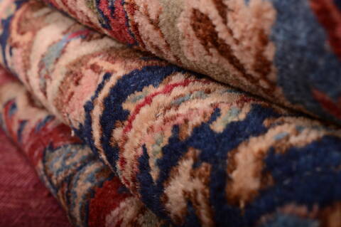 Kerman Red Hand Knotted 911 X 164  Area Rug 100-75892 Image 20
