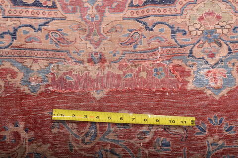 Kerman Red Hand Knotted 911 X 164  Area Rug 100-75892 Image 25