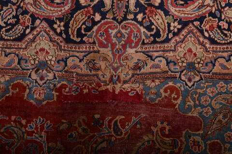 Kerman Red Hand Knotted 911 X 164  Area Rug 100-75892 Image 27