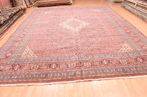 Sarab Red Hand Knotted 1110 X 158  Area Rug 100-75968 Image 1