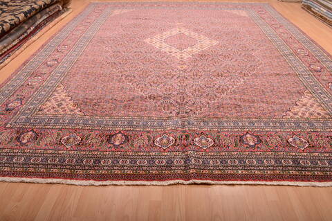 Sarab Red Hand Knotted 1110 X 158  Area Rug 100-75968 Image 22