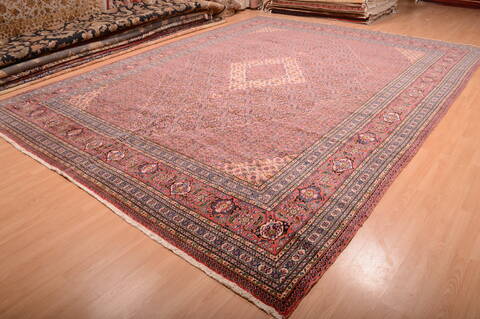 Sarab Red Hand Knotted 1110 X 158  Area Rug 100-75968 Image 24
