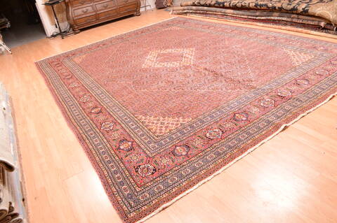 Sarab Red Hand Knotted 1110 X 158  Area Rug 100-75968 Image 9
