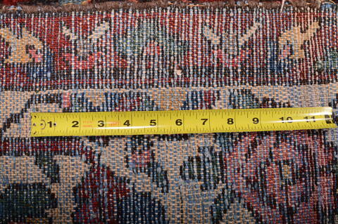 Bakhtiar Red Hand Knotted 1010 X 145  Area Rug 100-75975 Image 10