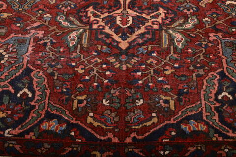 Bakhtiar Red Hand Knotted 1010 X 145  Area Rug 100-75975 Image 19
