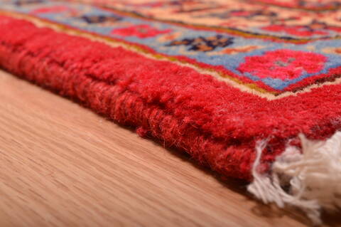 Mashad Red Hand Knotted 911 X 133  Area Rug 100-75978 Image 7